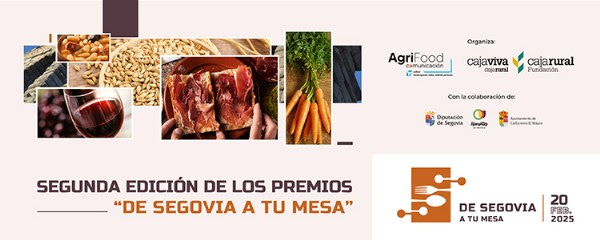 Segunda edición de los premios ‘De Segovia a tu mesa’